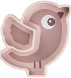 Done by Deer Snacktallerken - Silikone - Stick & Stay - Birdee -