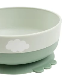 Done By Deer Spisesæt - Foodie - 3 Dele - Happy Clouds Green