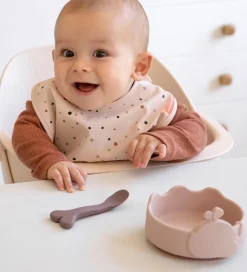 Done By Deer Spisesæt - Silikone - 2 dele - Stick & Stay - Wally