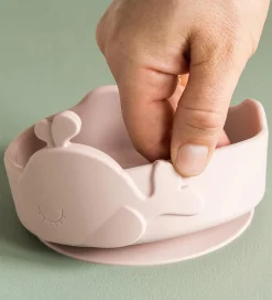 Done By Deer Spisesæt - Silikone - 2 dele - Stick & Stay - Wally