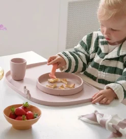 Done By Deer Spisesæt - Silikone - 3 dele - Confetti Powder