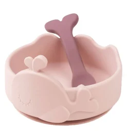 Done By Deer Spisesæt - Silikone - 2 dele - Stick & Stay - Wally