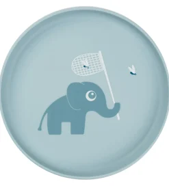 Done by Deer Tallerken - Termoplast - Elphee - Blue