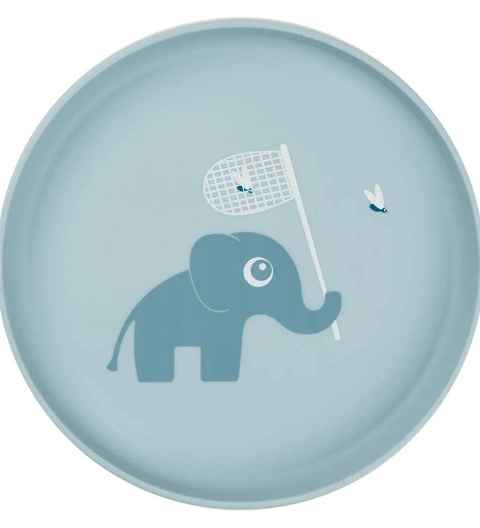 Done by Deer Tallerken - Termoplast - Elphee - Blue