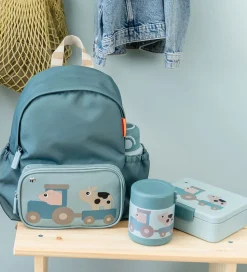 Done by Deer Termobeholder - 300 ml - Tiny Farm - Blå