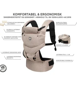 Dooky Bæresele - Urban Comfort - Beige Dessert