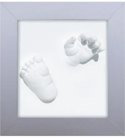 Dooky Happy Hands Ramme - 3D Deluxe - Silver