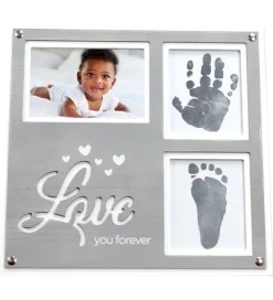 Dooky Hånd- og Fodaftryk Sæt - Happy Hands - Vintage Love You