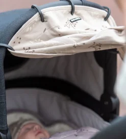 Dooky Solsejl - Universal - UV50+ - Romantic Leaves Beige