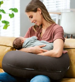 Doomoo Graviditets-/Ammepude - 190 cm - Comfy Big - Tetra Grey