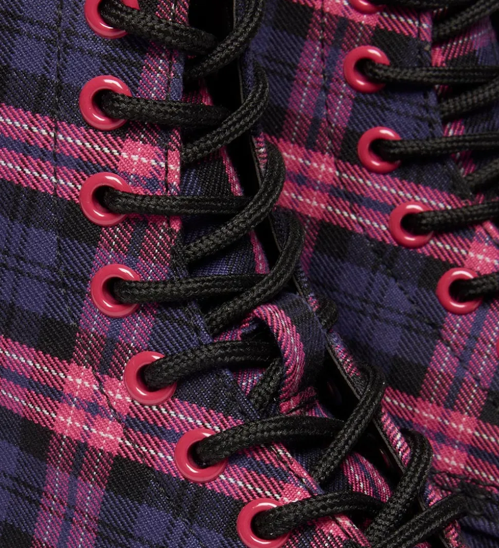 Dr. Martens Støvler - 1460 - Pink Multi Tartan