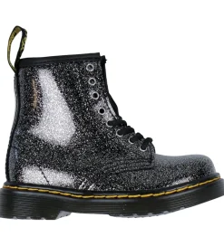 Dr. Martens Støvler - 1460 T - Nebuls Glitter - Black/Silver