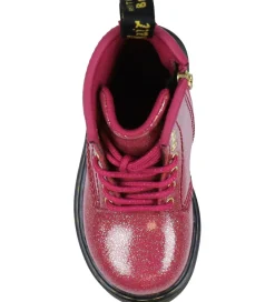 Dr. Martens Støvler - 1460 T - Nebuls Glitter - Fuchsia/Silver/G