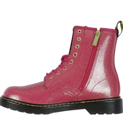 Dr. Martens Støvler - 1460Y - Nebula Glitter - Fuchsia/Silver/Go