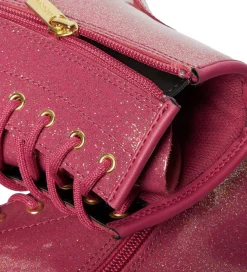 Dr. Martens Støvler - 1460Y - Nebula Glitter - Fuchsia/Silver/Go