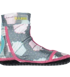 Duukies Badesokker - UV50+ - Cupcake - Grå/Rosa