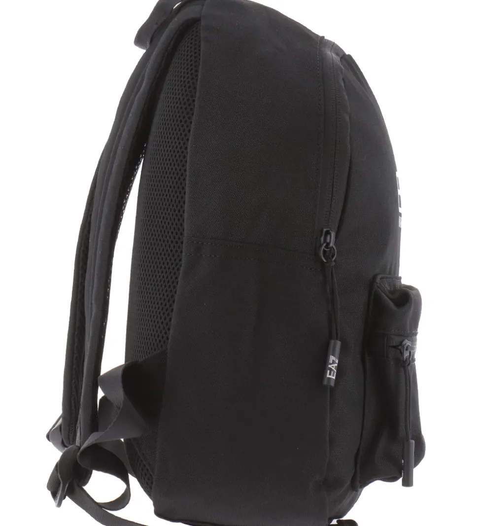 EA7 Børnehavetaske - Sort m. Hvid