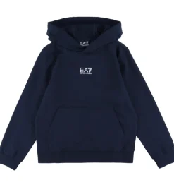 EA7 Hættetrøje - Armani Blue