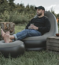 Easy Camp Lounge Sæt - Oppustelig - Maple - Brun