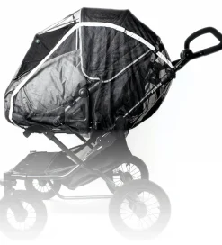 Easygrow Myggenet Til Tvillingebarne/-klapvogn - Sort