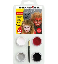 Eberhard Faber Ansigtsmaling - 4 Farver - Devil/Dracula