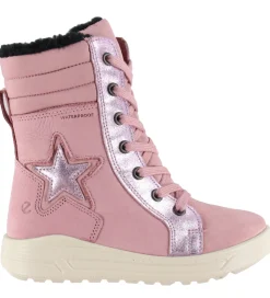 Ecco Vinterstøvler - Urban Snow - Lace Up - Blush/Blush/Blush