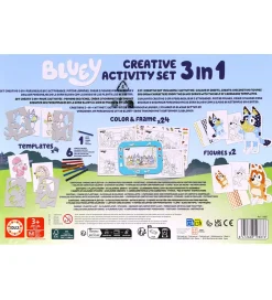 Educa Kreasæt - Bluey - 3 In 1 Creative Activity Set