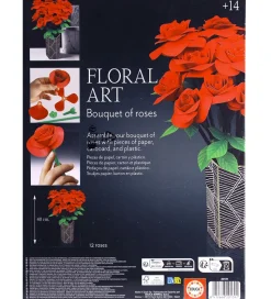 Educa Kreasæt - Floral Art - Bouquet Of Roses