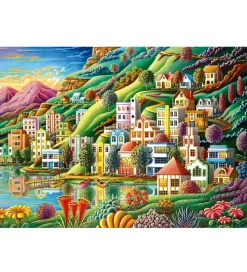 Educa Puslespil - 500 Brikker - Hidden Harbor