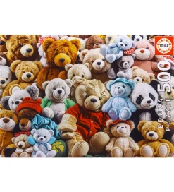 Educa Puslespil - 500 Brikker - Teddy Bears