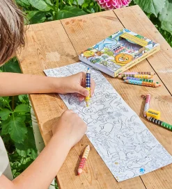 Eeboo Farveblyanter - 8 Stk. - Vilde Dyr m. Tegning