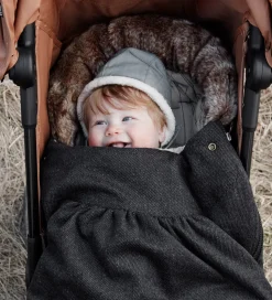 Elodie Details Kørepose - 97 cm - Uld - Tweed