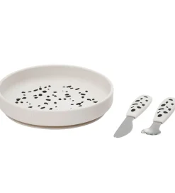 Elodie Details Spisesæt - Silikone - 3 dele - Dalmatian Dots