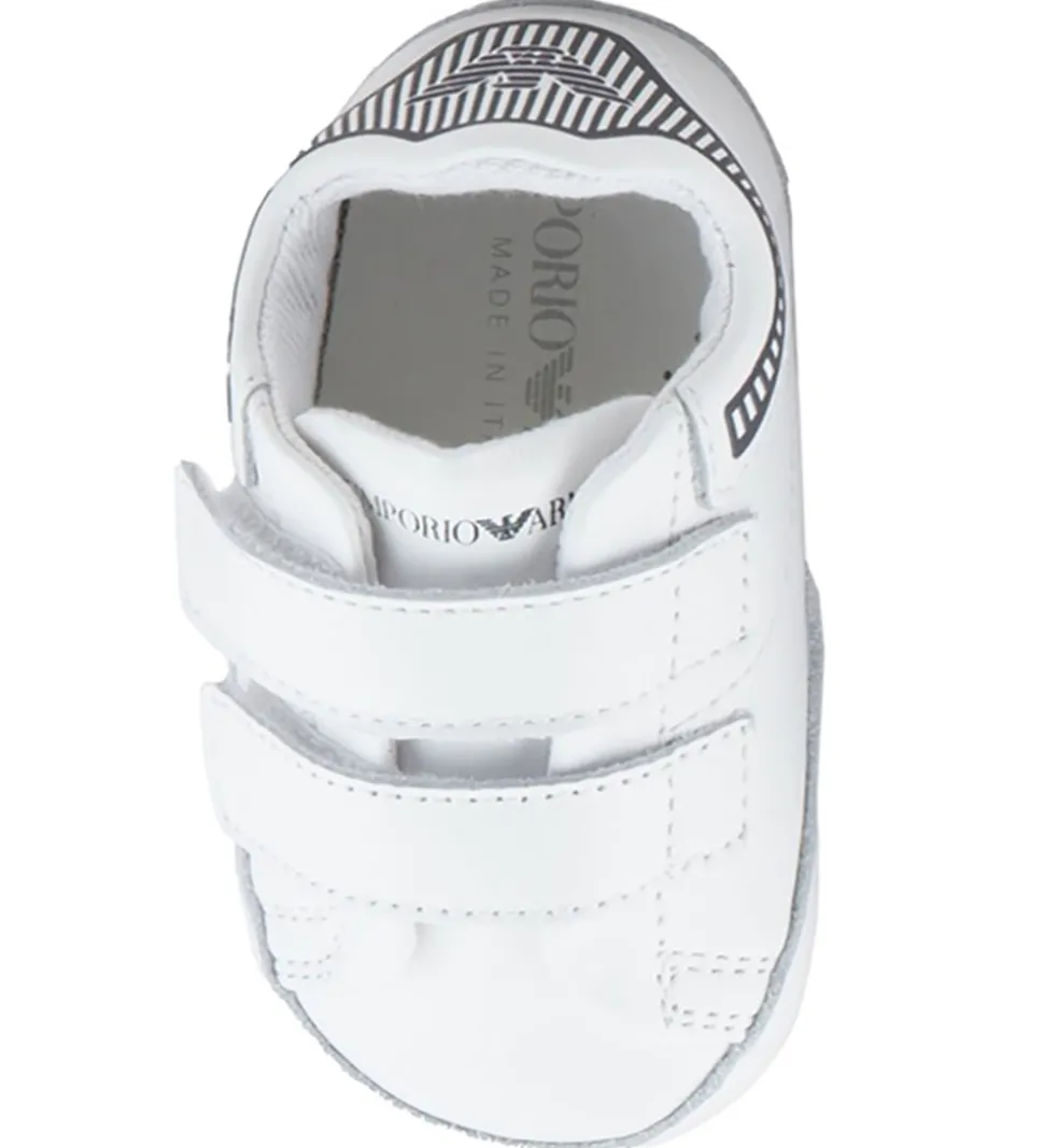 Emporio Armani Hjemmesko - Hvid m. Navy