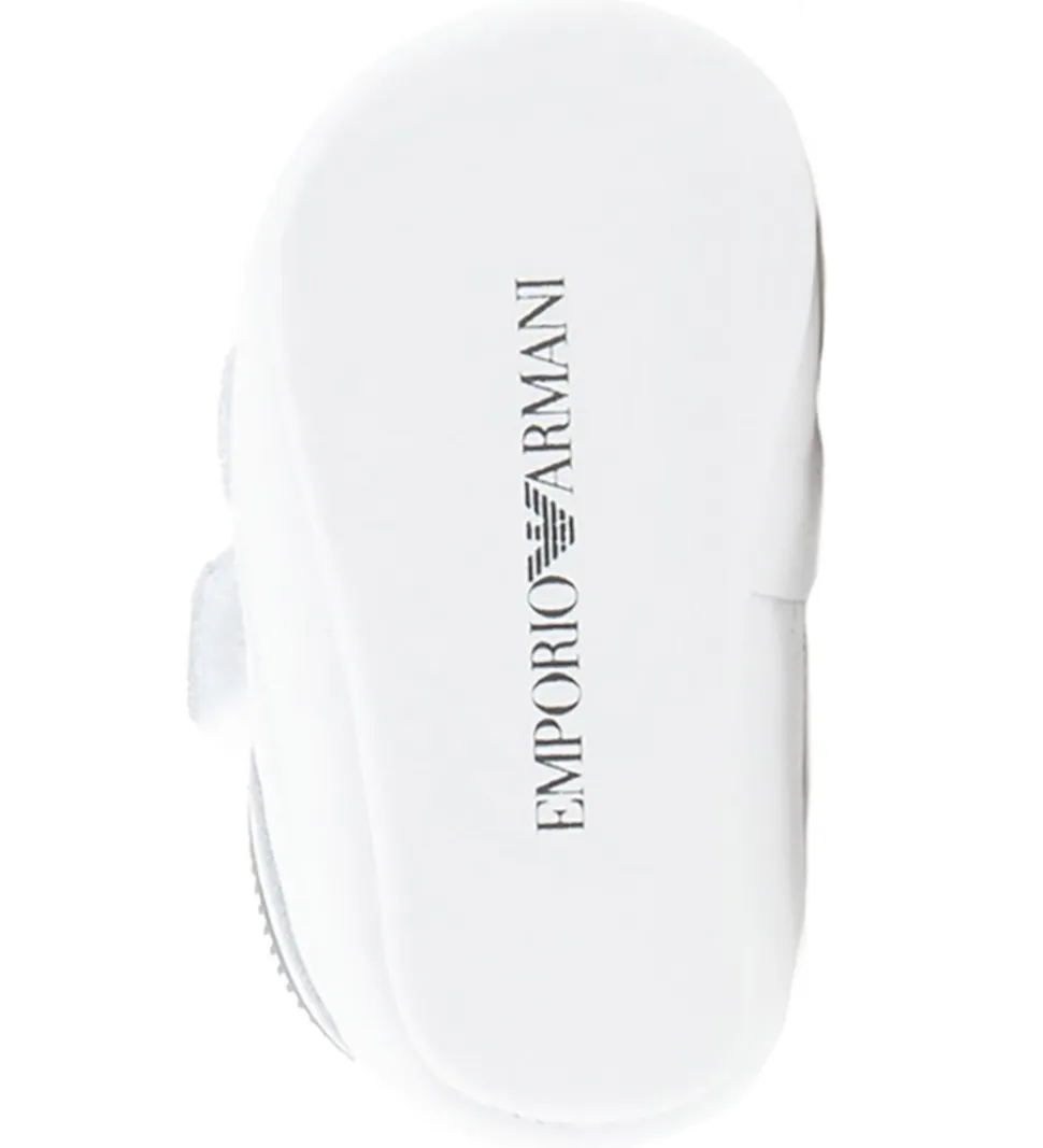 Emporio Armani Hjemmesko - Hvid m. Navy