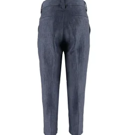 Emporio Armani Jakkesæt - Hør - Blåmeleret