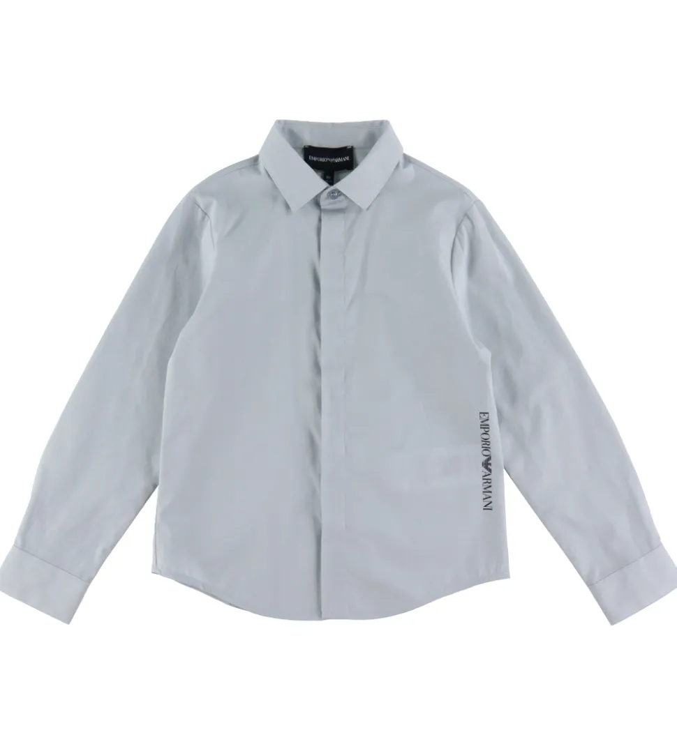 Emporio Armani Skjorte - Pearl Blue
