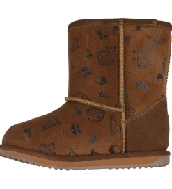 EMU Australia Bamsestøvler - Tex - Woodland Brumby - Oak m. Prin