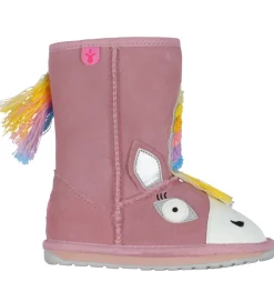 EMU Australia Bamsestøvler - Magical Unicorn - Pale Pink