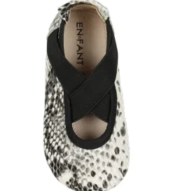 En Fant Ballerina Hjemmesko - Grå Slange