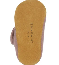 En Fant Hjemmesko - Uld - Bark