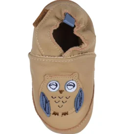 En Fant Skindfutter - Beige m. Ugle