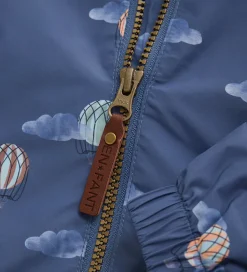 En Fant Sommerjakke - Vintage Indigo m. Luftballoner