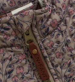 En Fant Termotøj - Quiltet - Fungi m. Blomster/Flæser