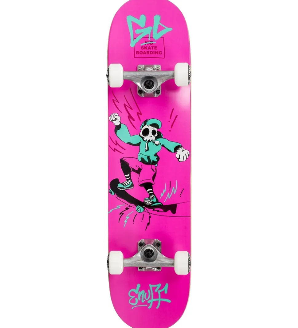 Enuff Skateboard - 7.75'' - Skully Komplet - Pink