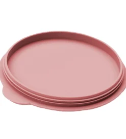 EzPz Låg - Silikone - Mini Bowl - Støvet Rosa