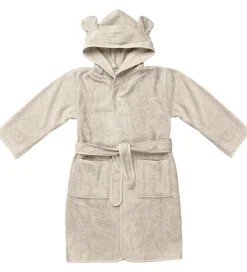 Fabelab Badekåbe - Bjørn - Beige