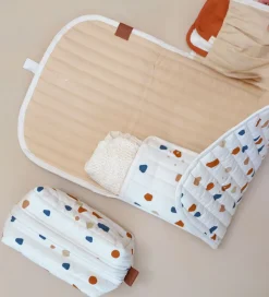 Fabelab Toilettaske - Quiltet - Natural/Terazzo