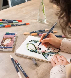 Faber-Castell Tuscher - 6 Stk. - Goldfaber Sketch - Portrait