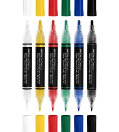 Faber-Castell Tuscher - Shake & Paint Akryl - 6 Stk. - Multi